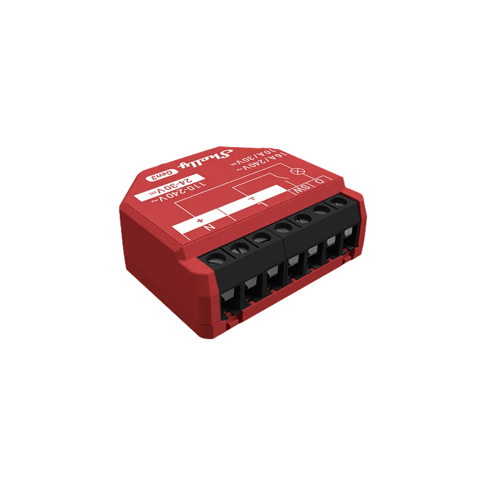Shelly 1PM Gen3 Module WiFi mesure conso Pack simple