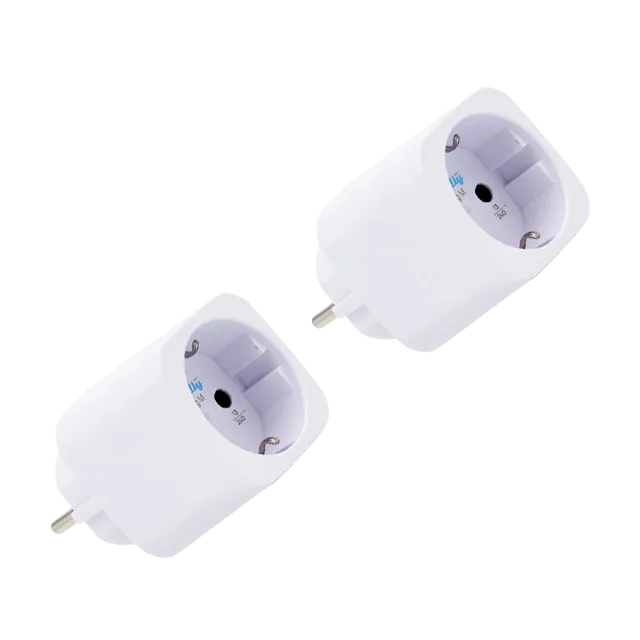 Shelly Plug M Gen3 prise connectée blanc lot de 2 suivi conso