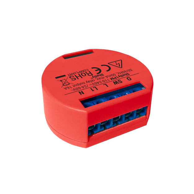 Shelly 1PM Micromodule Relais Wi-Fi 1 Canal 16A Mesure Puissance