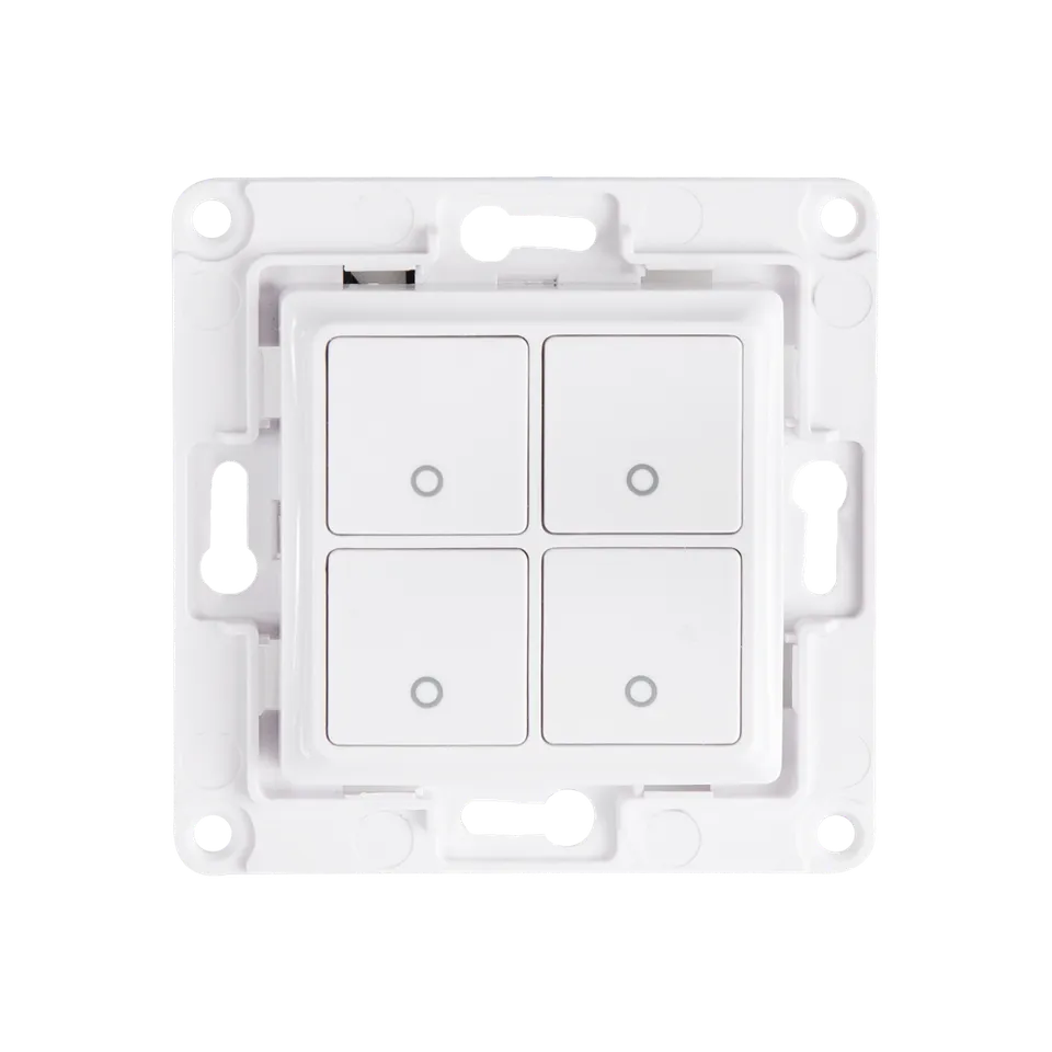 Shelly Wall Switch interrupteur mural 4 boutons blanc