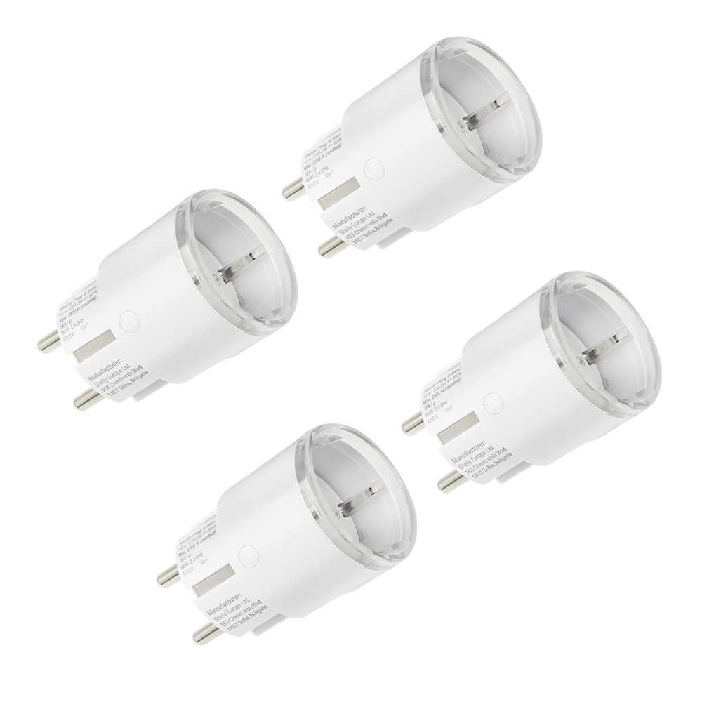 Shelly Plug S Gen3 Prise connectée Blanc Pack simple