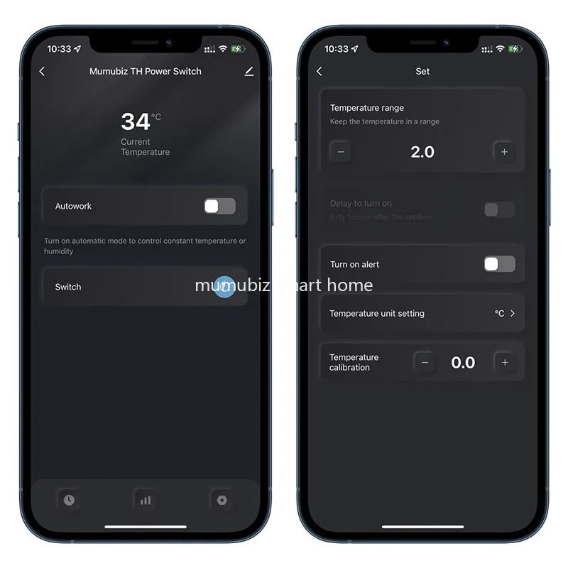 Mumubiz Tuya Smart Home thermostat WiFi 16A sonde étanche