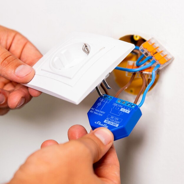 Shelly Plus 1 pack de 4 relais WiFi contact sec 16A