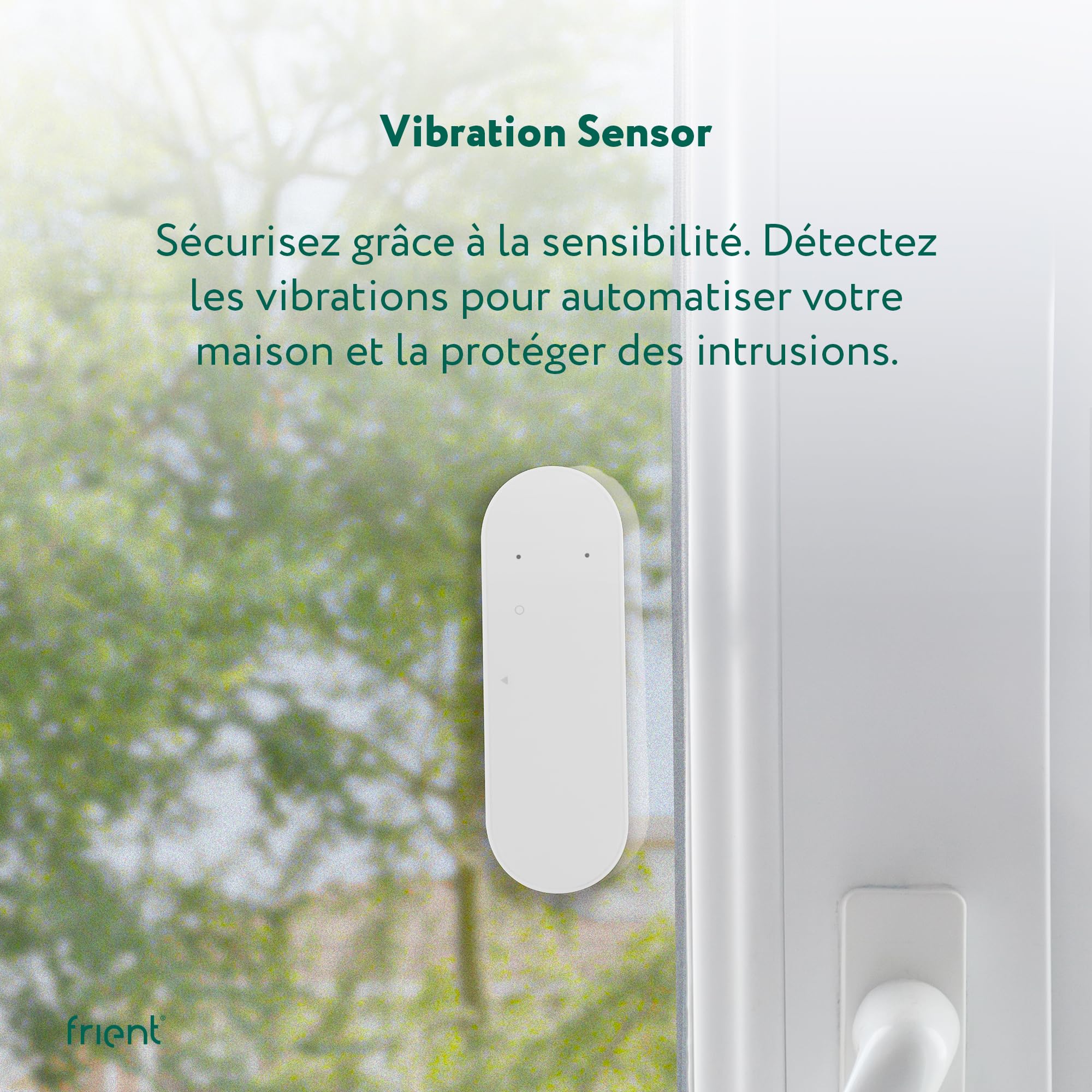 frient Vibration Sensor capteur vibration Zigbee température