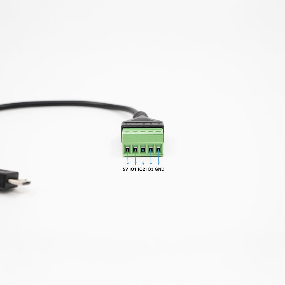 Shelly Plus Micro USB vers 5 bornes adaptateur Pill