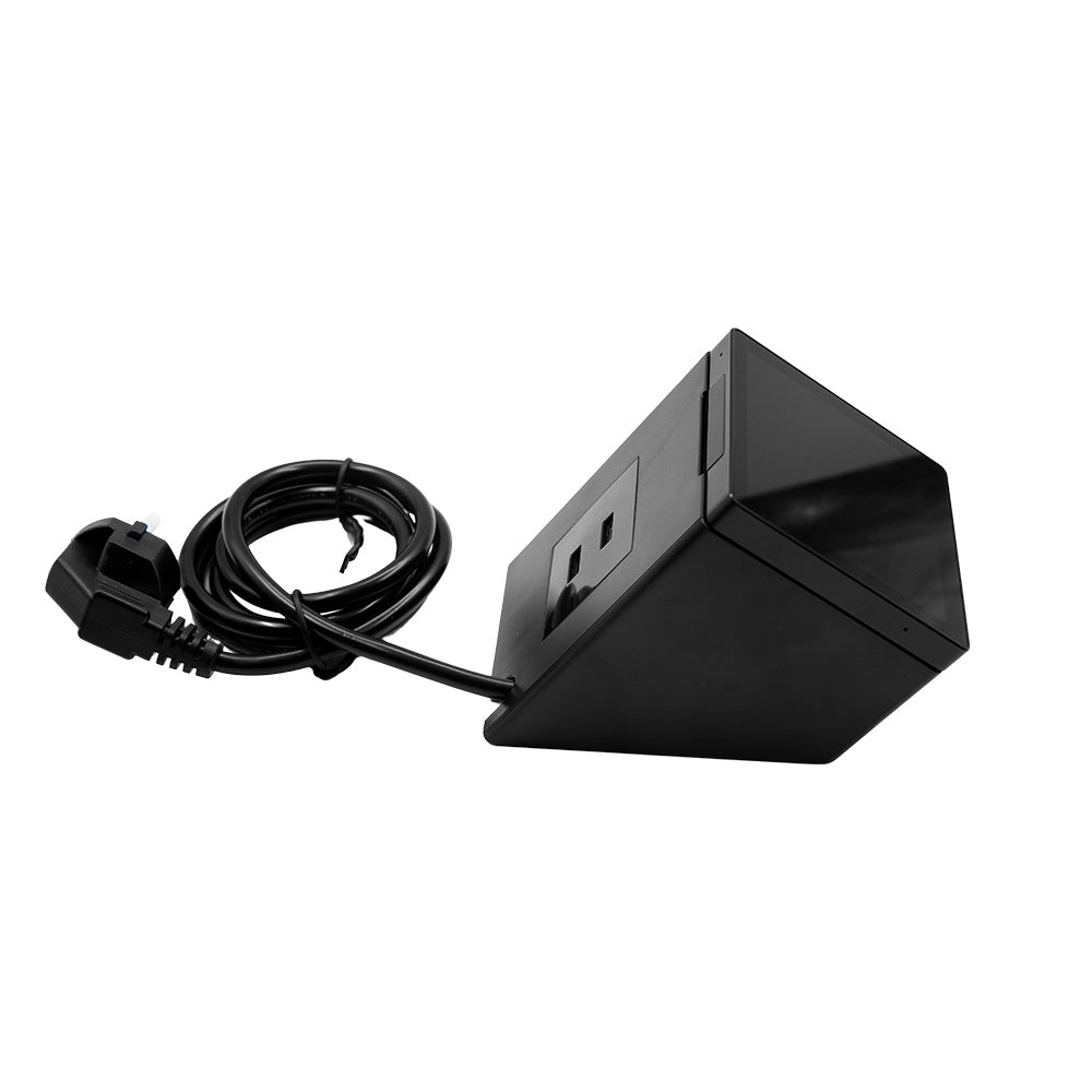 Shelly Wall Display Stand Socle Chargeur USB Black