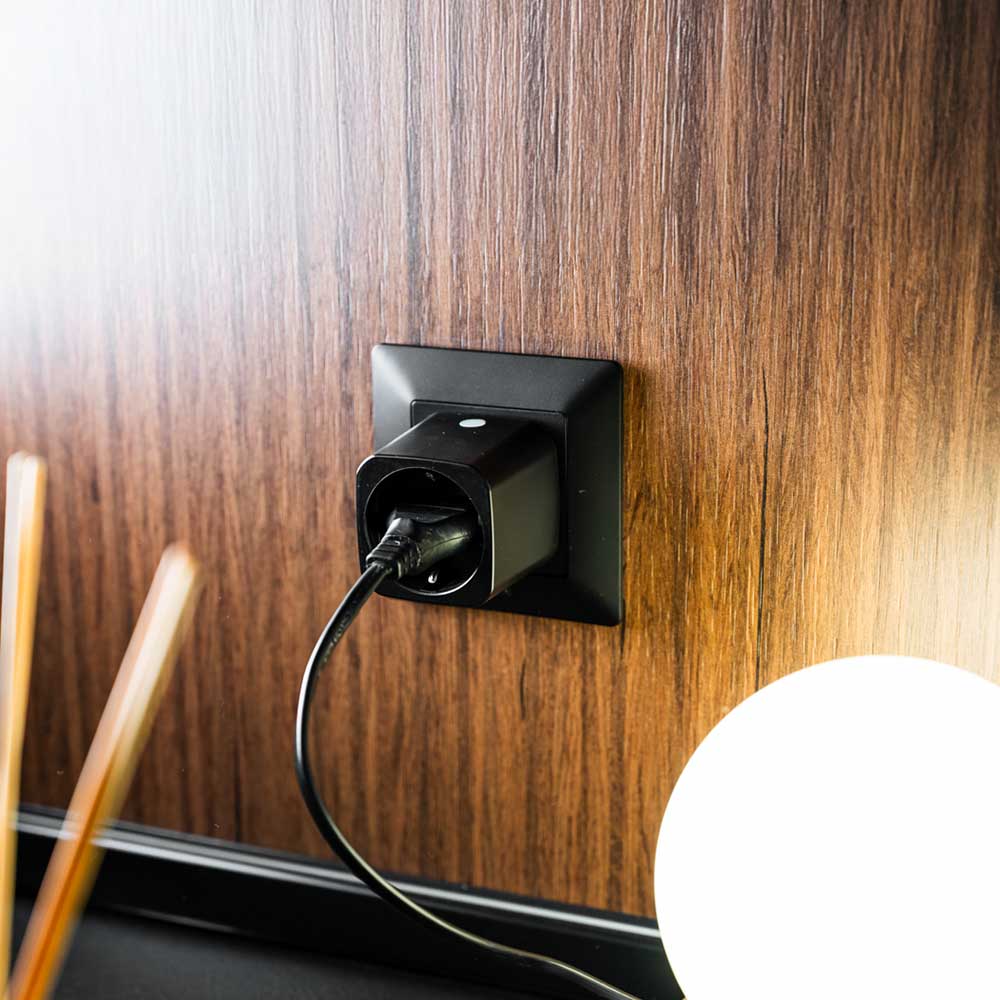 Shelly Plug M Gen3 prise connectée noire lot de 4 suivi conso