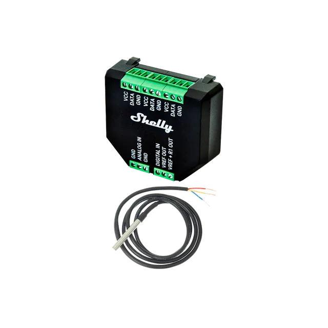 Shelly Plus AddOn +1DS module extension capteurs