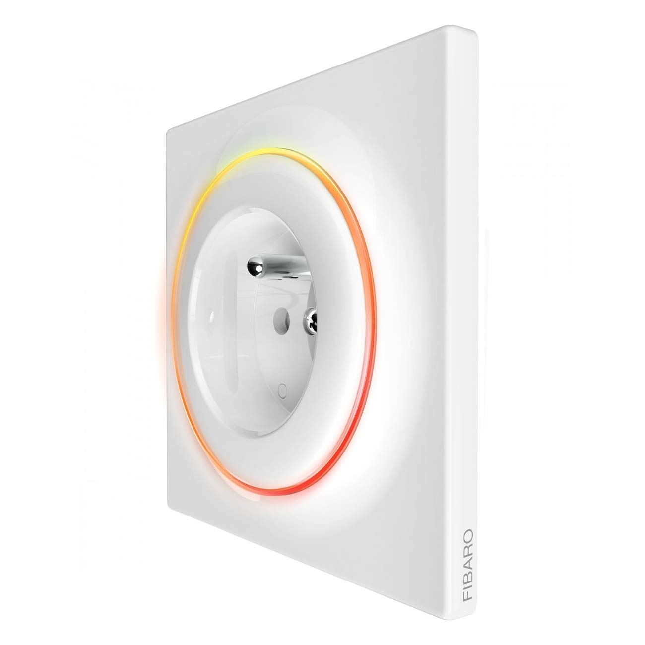 FIBARO Walli Outlet prise intelligente type E blanc