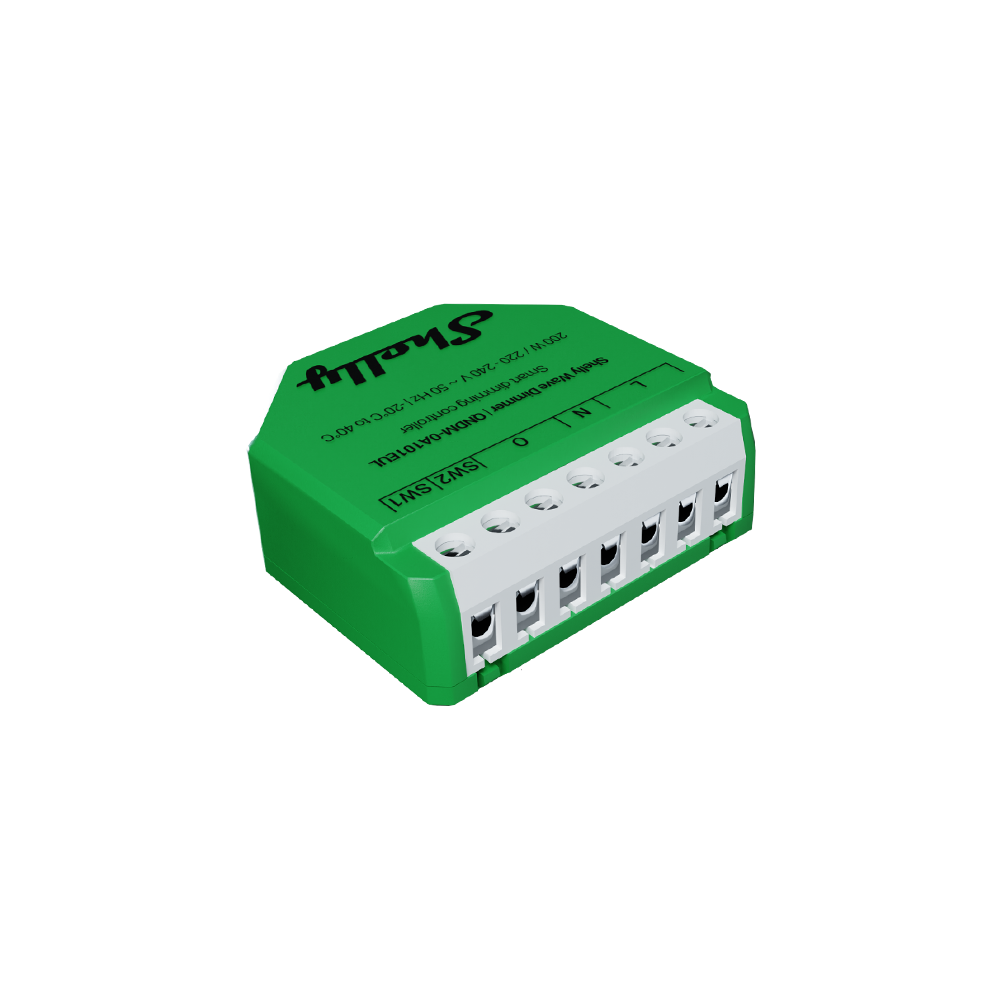 Shelly Wave Dimmer EU LR variateur connecté Z-Wave éclairage