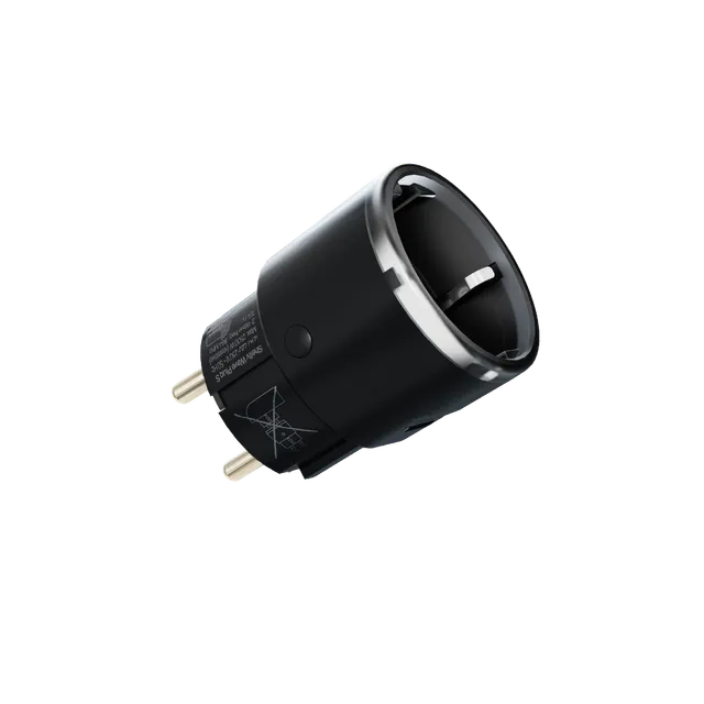 Shelly Wave Plug S prise connectée noire longue portée