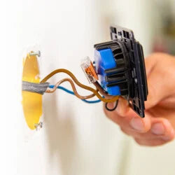 Shelly Wall Switch Interrupteur mural 1 bouton noir pour relais