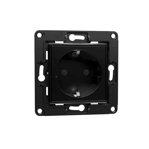 Shelly Wall Socket prise murale EU standard européen Blanche