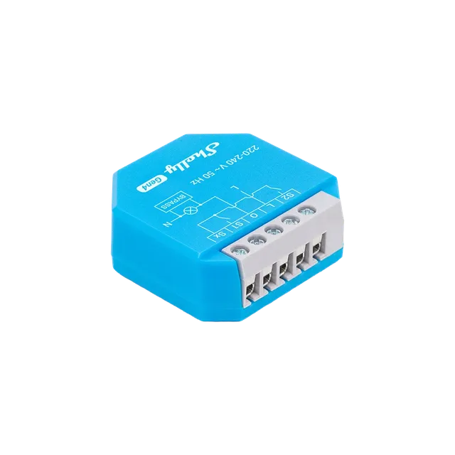 Shelly 1L Gen4 micromodule WiFi éclairage sans neutre