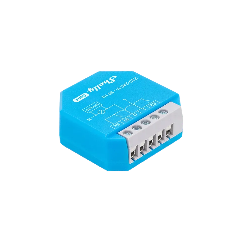 Shelly 1L Gen4 micromodule WiFi éclairage sans neutre