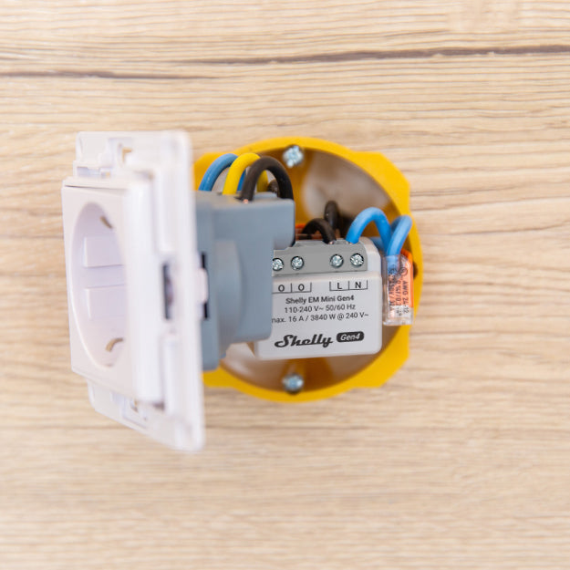 Shelly EM Mini Gen4 compteur énergie simple Wi-Fi