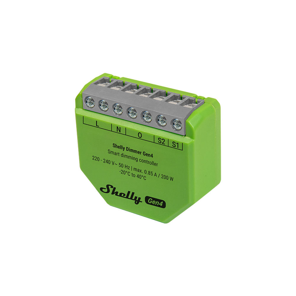 Shelly Dimmer Gen4 variateur lumière WiFi Zigbee Matter