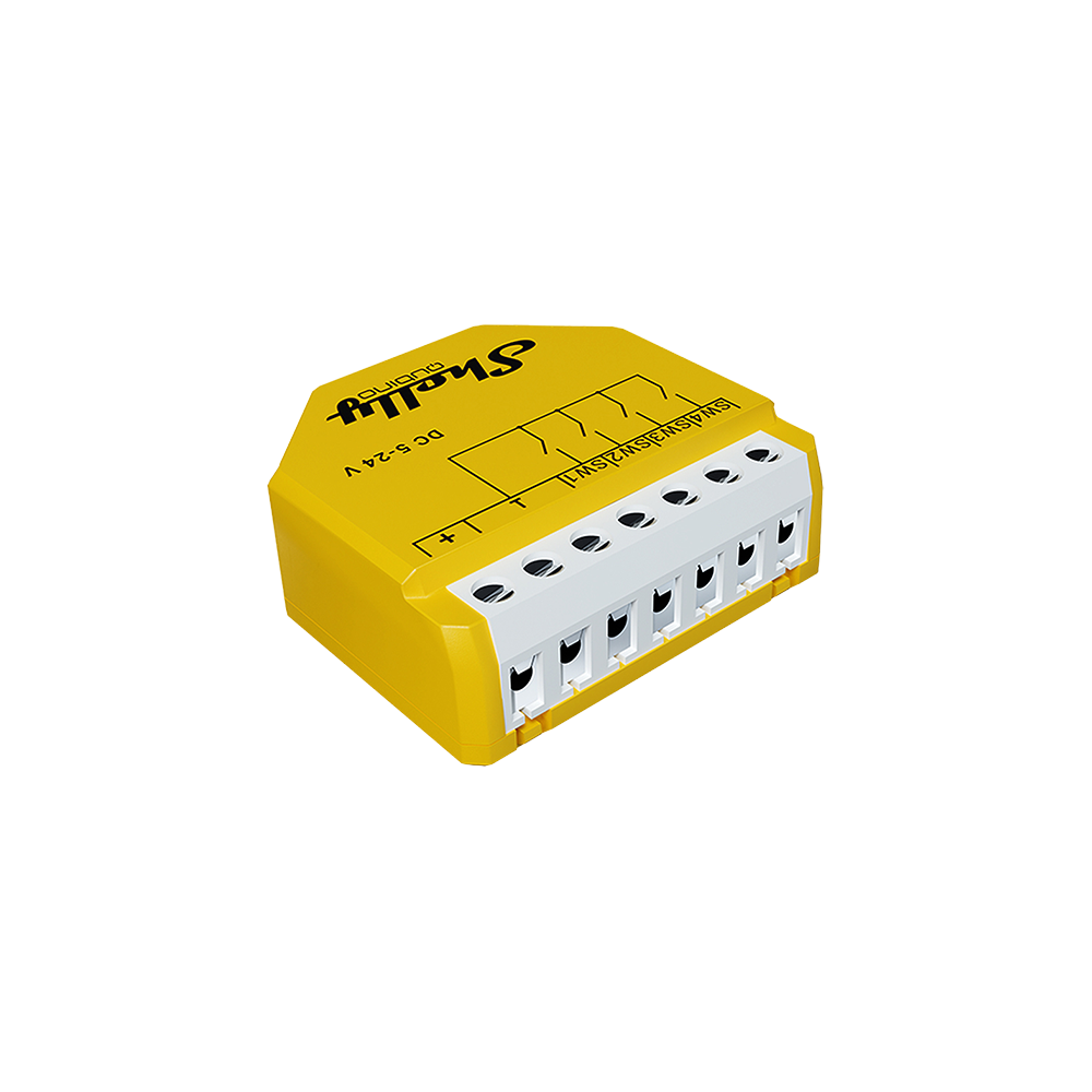 Shelly Wave i4 DC module entrées Z-Wave LR