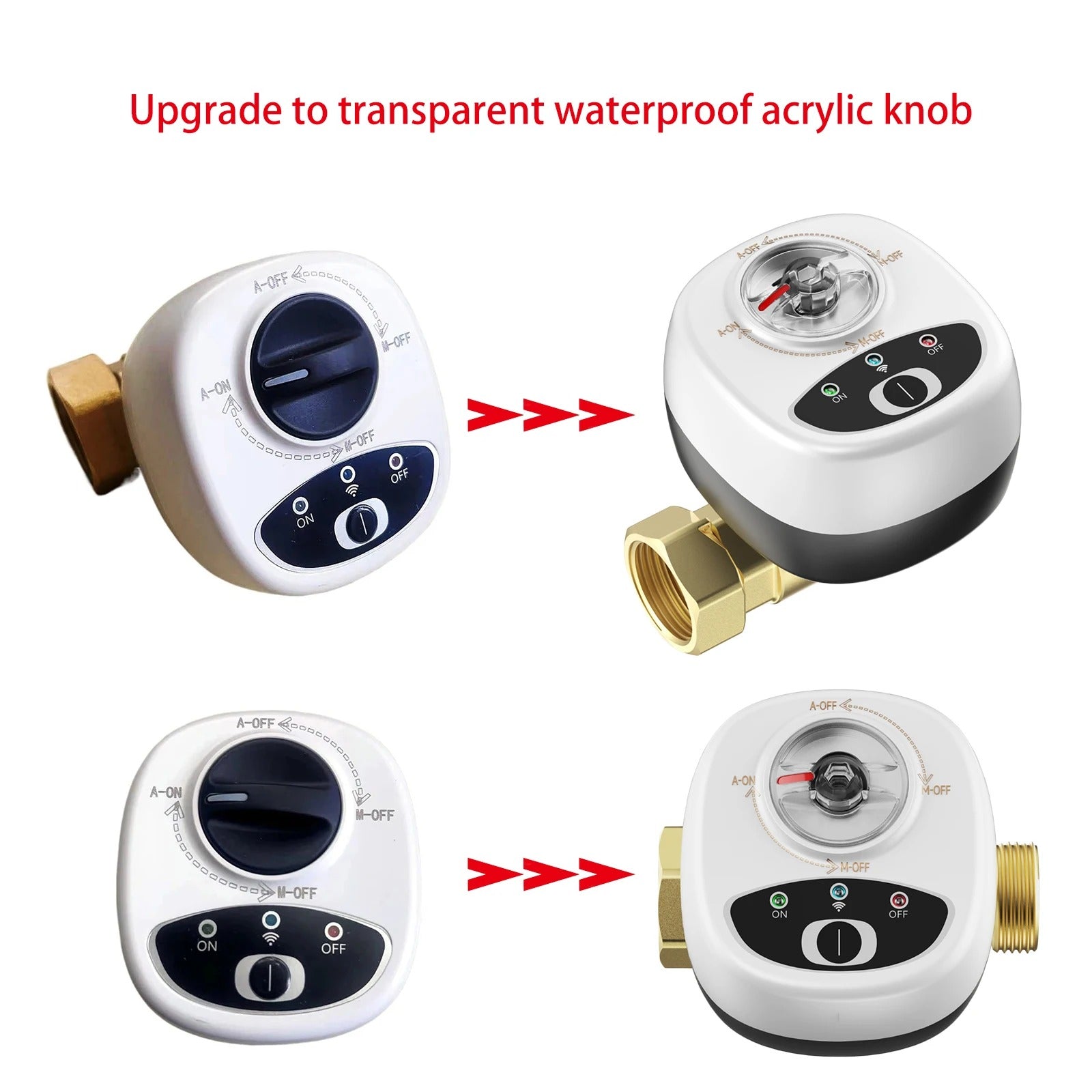 Mumubiz eWelink vanne connectée WiFi DN15 eau gaz Alexa