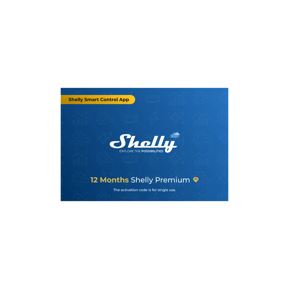 Shelly Cloud Premium service cloud B2B gestion domotique