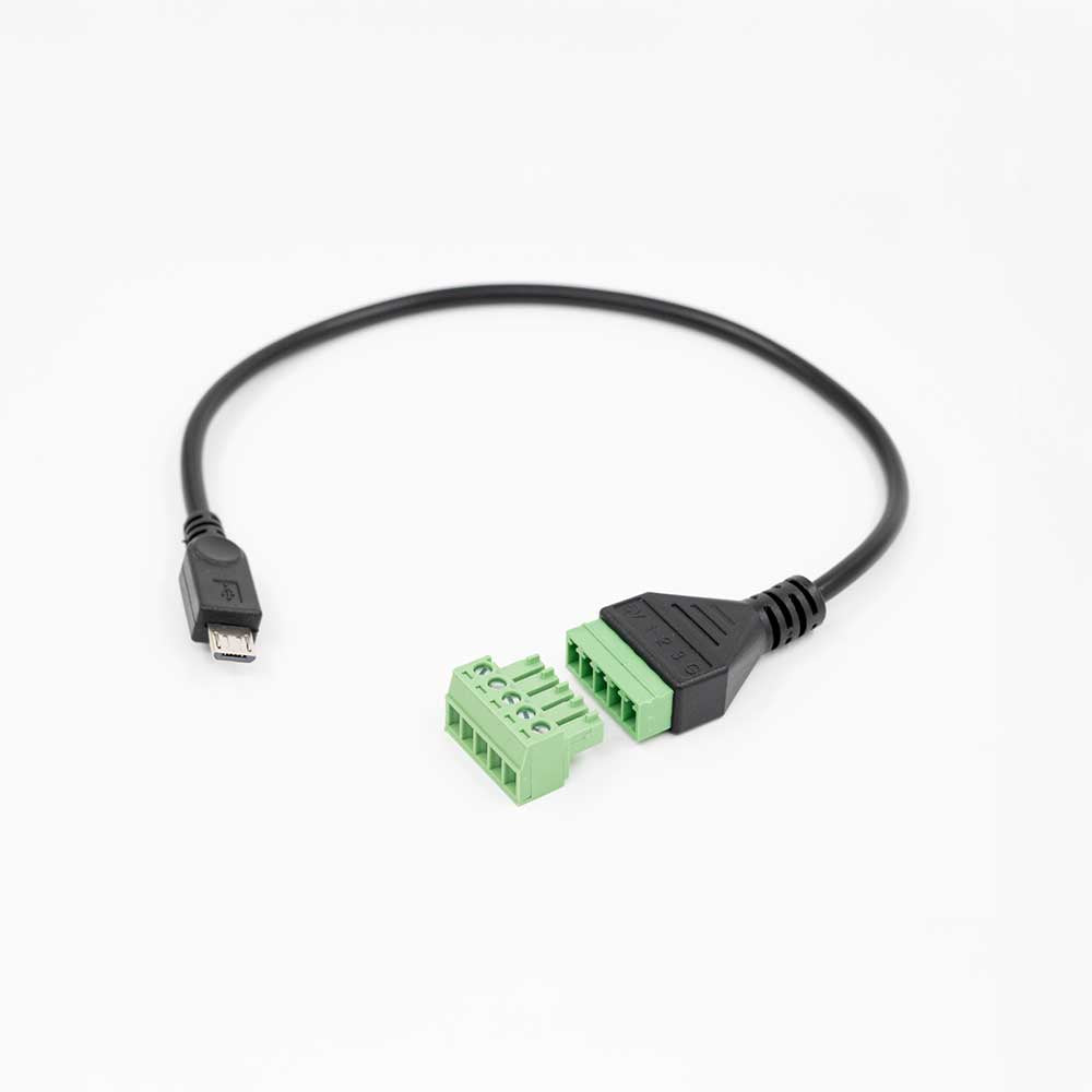 Shelly Plus Micro USB vers 5 bornes adaptateur Pill