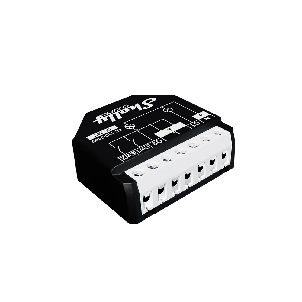 Shelly Wave 2PM EU LR micromodule double mesure énergie