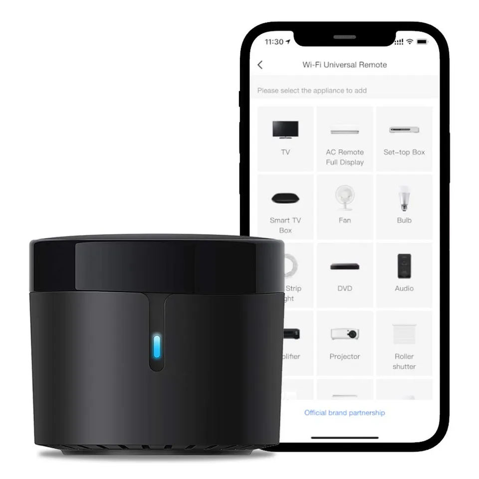 Broadlink RM4 Mini télécommande universelle IR WiFi Alexa