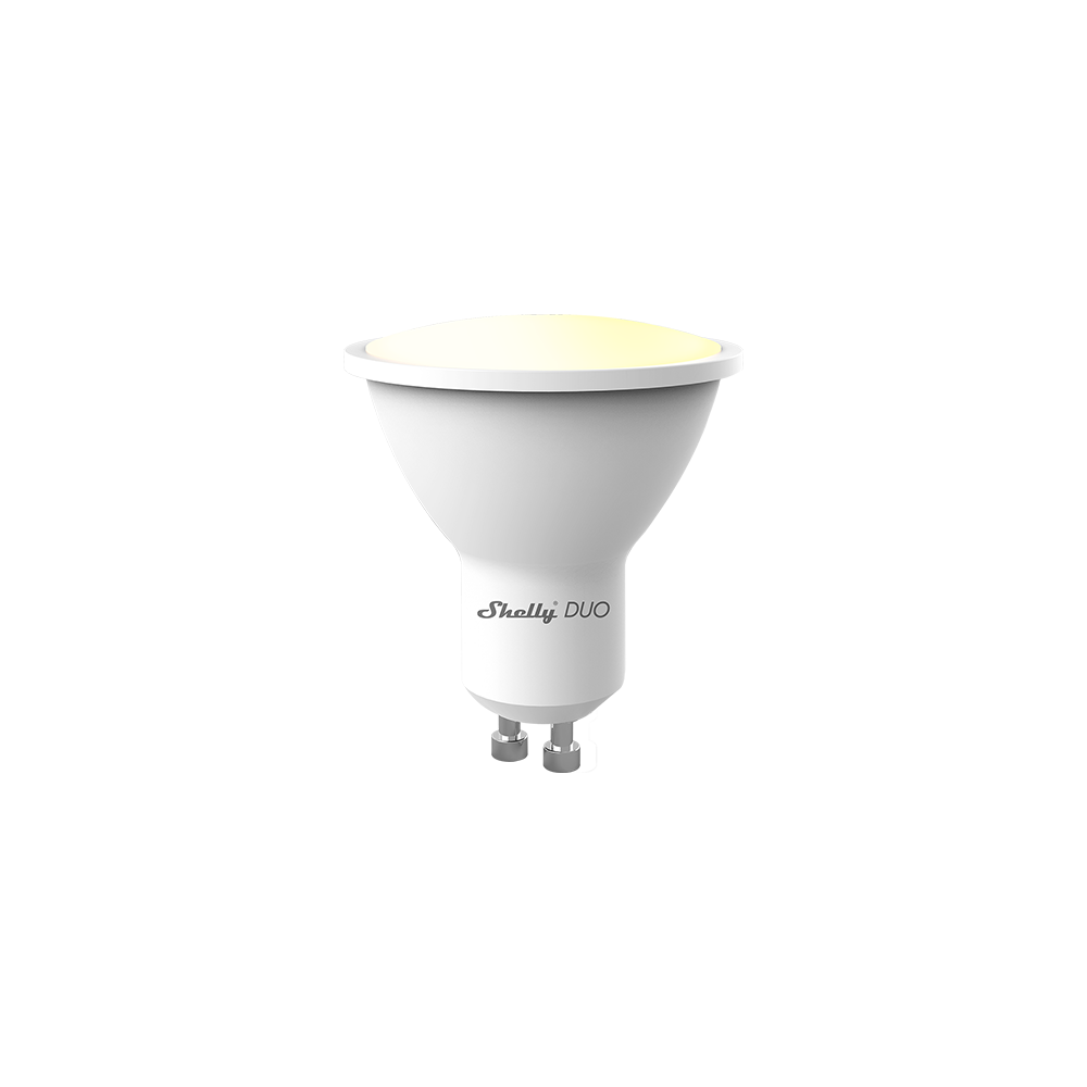 Shelly Duo GU10 ampoule WiFi blanc dimmable