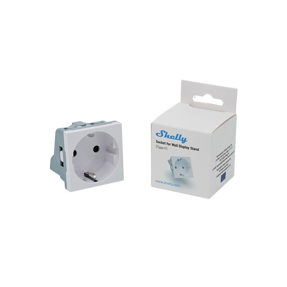 Shelly Wall Display socle Socket blanc