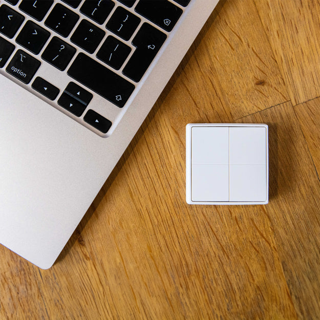 Shelly BLU Wall Switch 4 interrupteur Bluetooth autonome