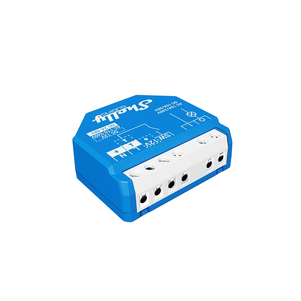 Shelly Wave 1 EU LR micromodule interrupteur Z-Wave 1 canal