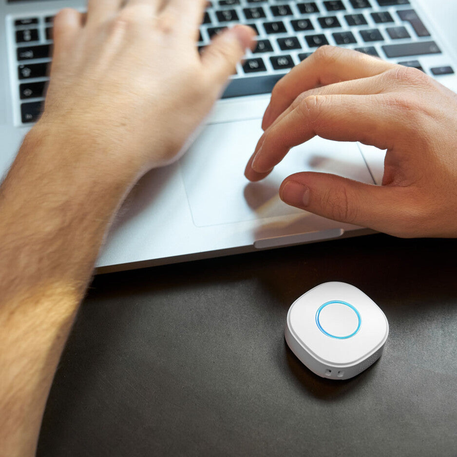Shelly Button1 blanc bouton WiFi domotique portable