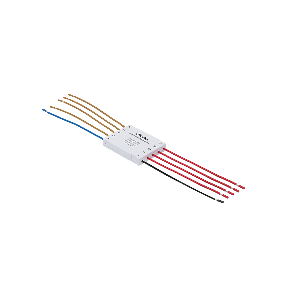 Shelly 4-Channel Decoupler 230V module pour Wall Display
