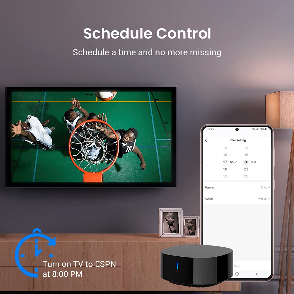 Broadlink RM4 TV Mate télécommande universelle IR WiFi