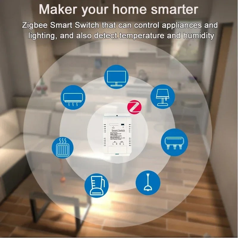 Mumubiz Zigbee Interrupteur Thermostat 16A Sonde Étanche