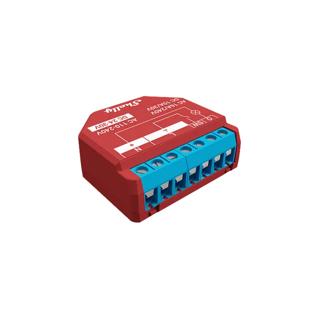 Shelly Plus 1PM micromodule Wi-Fi Pack simple mesure énergie