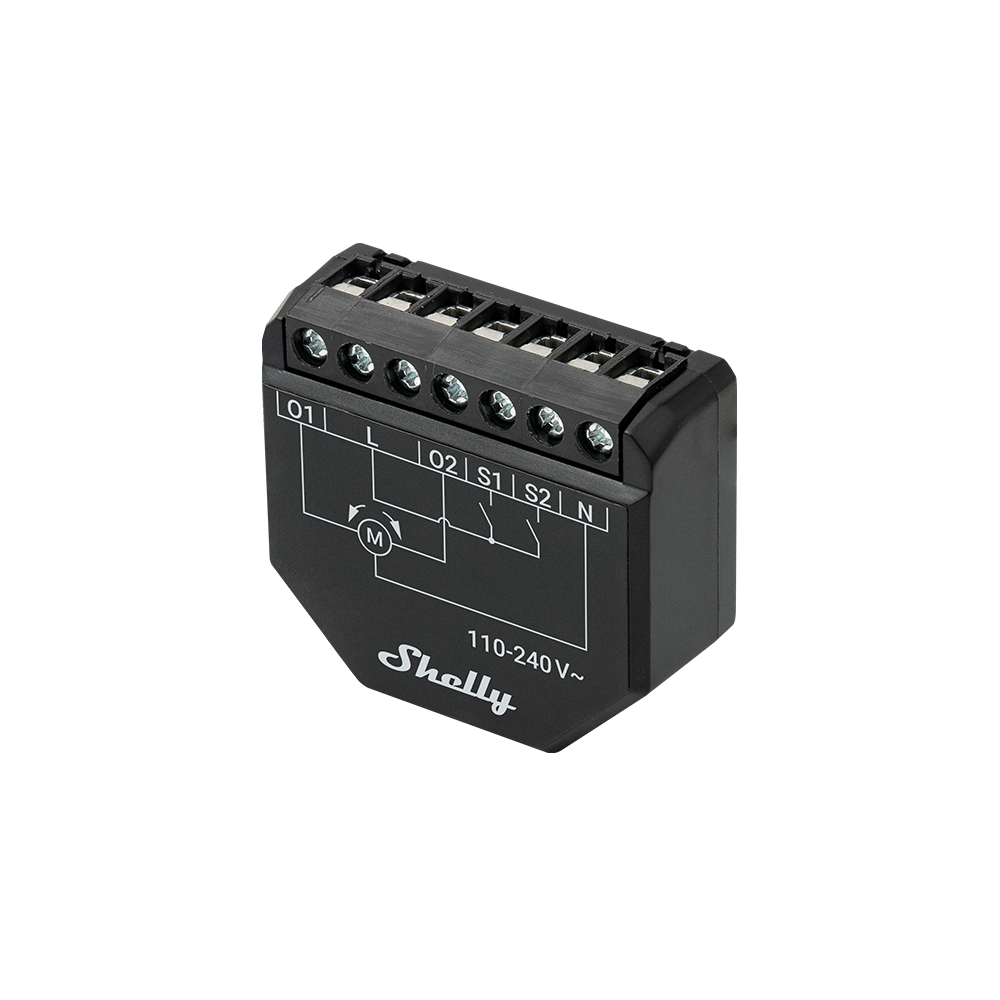 Shelly Shutter module volet roulant pack simple sans neutre
