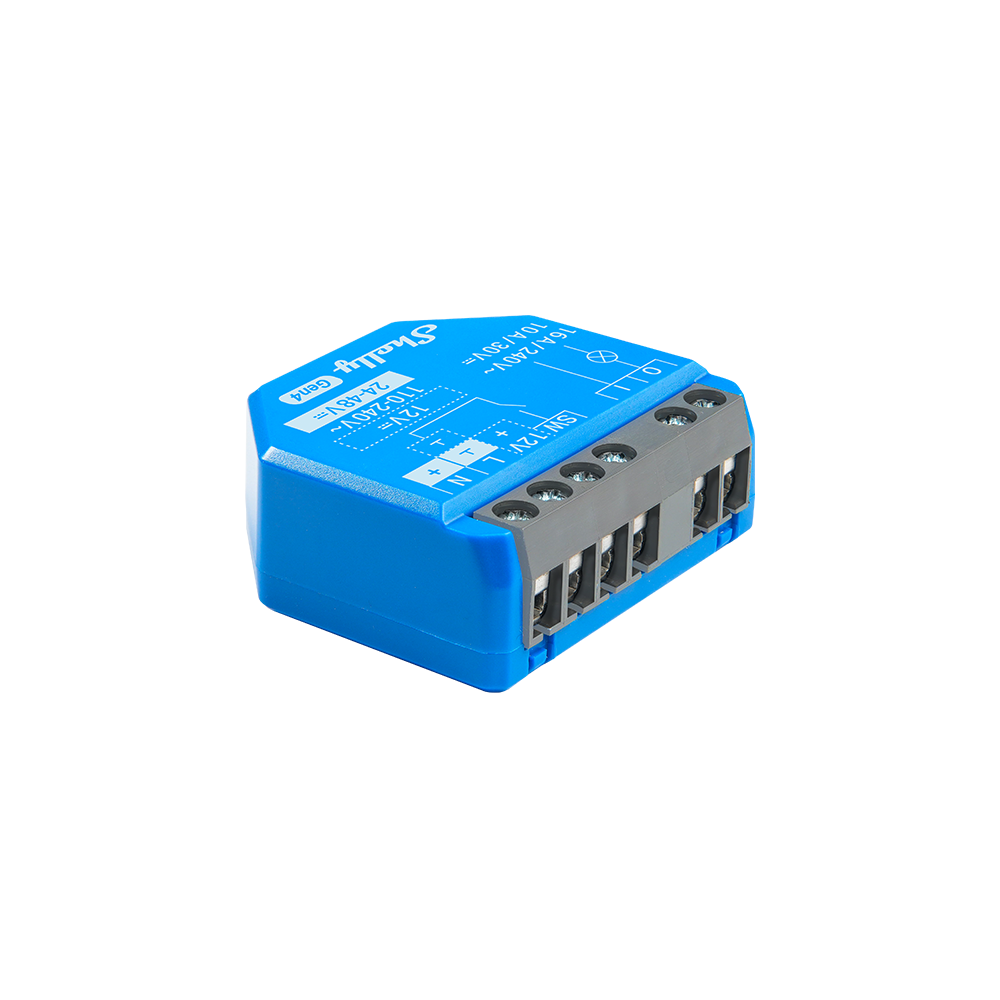 Shelly 1 Gen4 micromodule relais simple Matter Zigbee