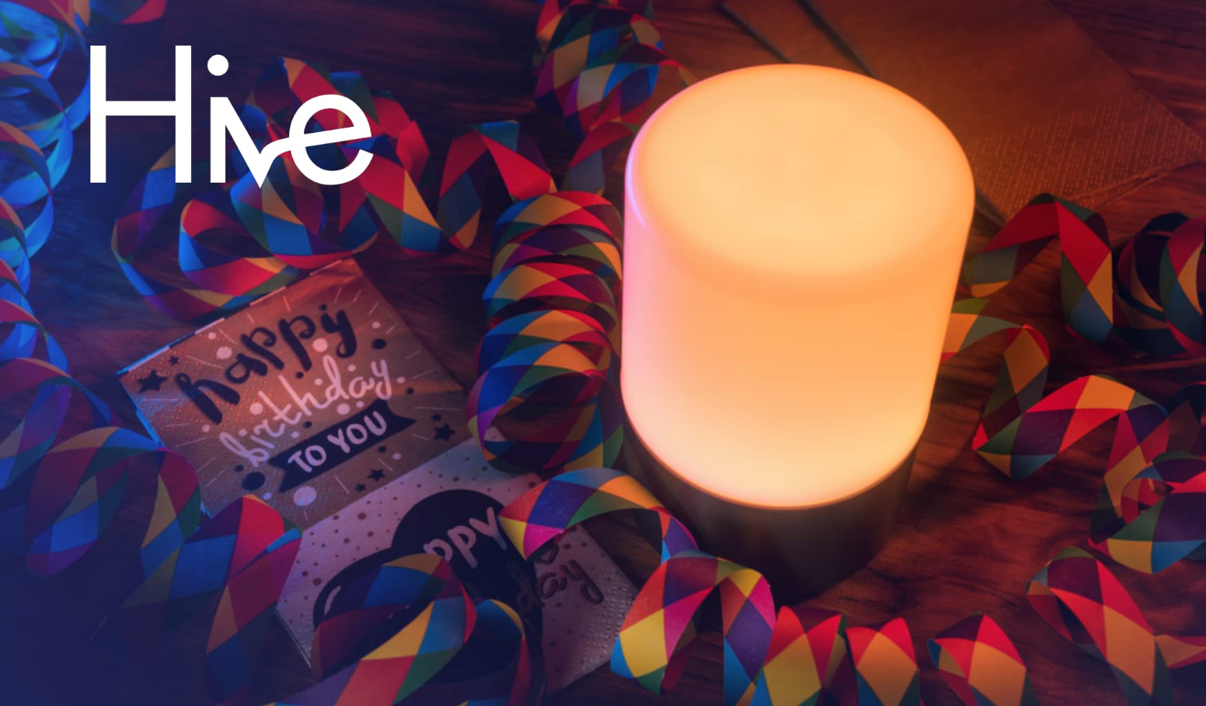 Phoscon Hive lampe connectée LED RGB dimmable batterie Qi