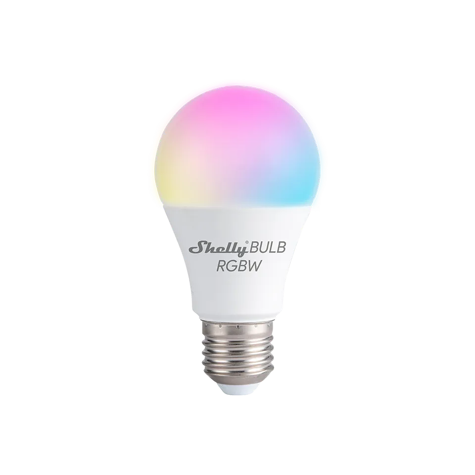 Shelly Duo RGBW ampoule connectée E27 couleur