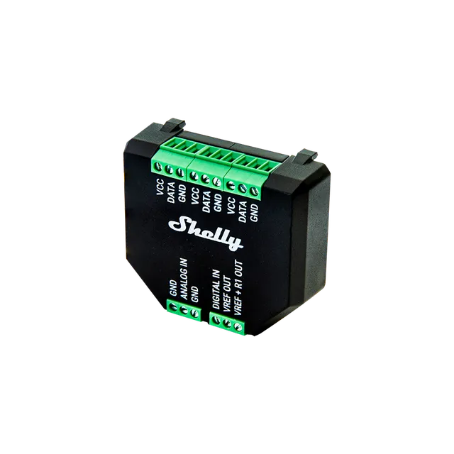 Shelly Plus Add-on module extension capteurs domotique