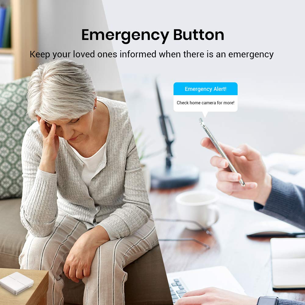 Broadlink Smart Button bouton connecté sans fil avec hub FastCon