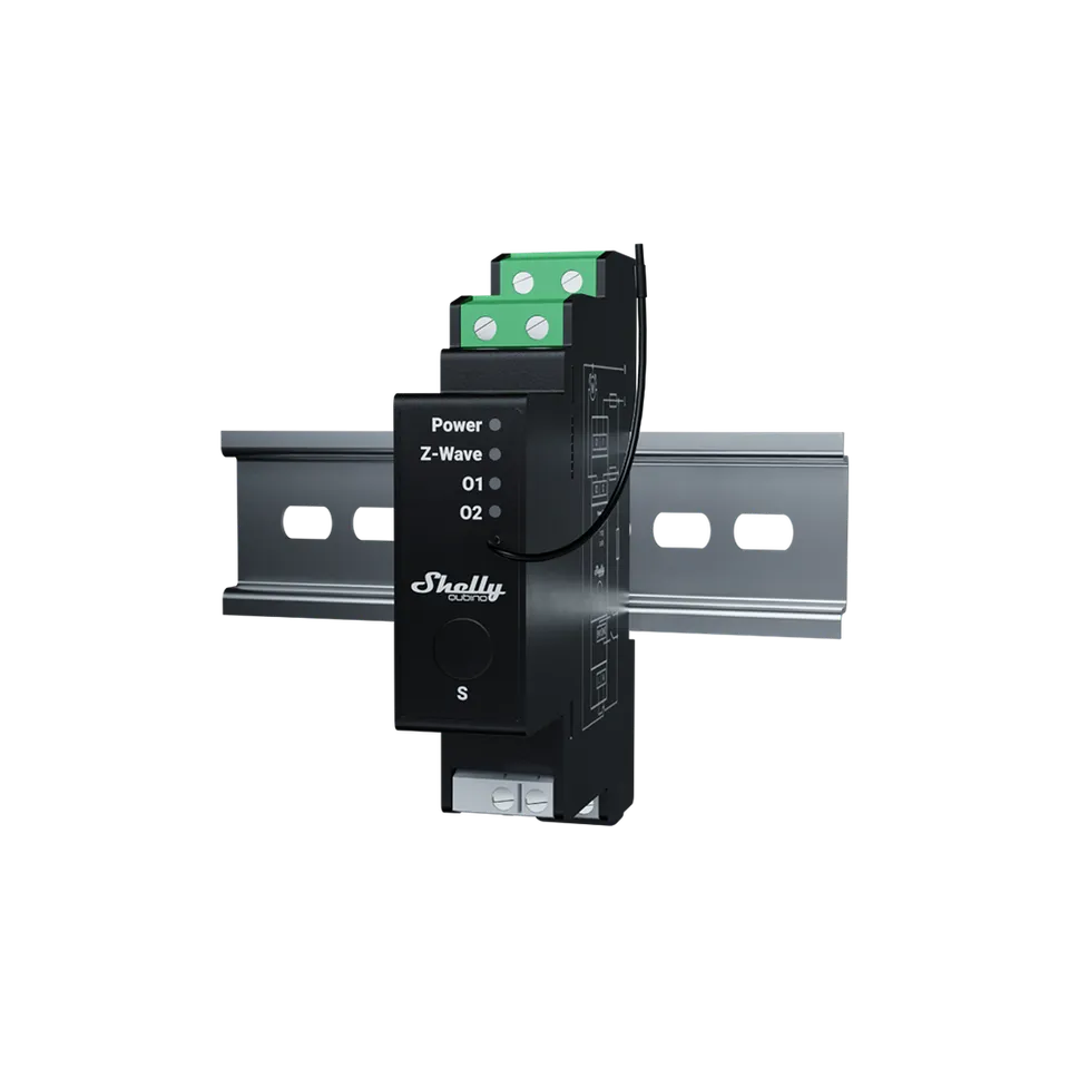 Shelly Wave Pro Shutter Volet Roulant DIN Z-Wave 16A