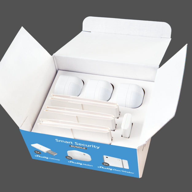 Shelly Smart Security Bundle kit sécurité Bluetooth capteurs