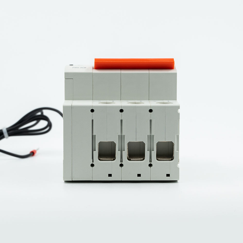 Shelly Pro 3CB C10 disjoncteur connecté rail DIN 10A