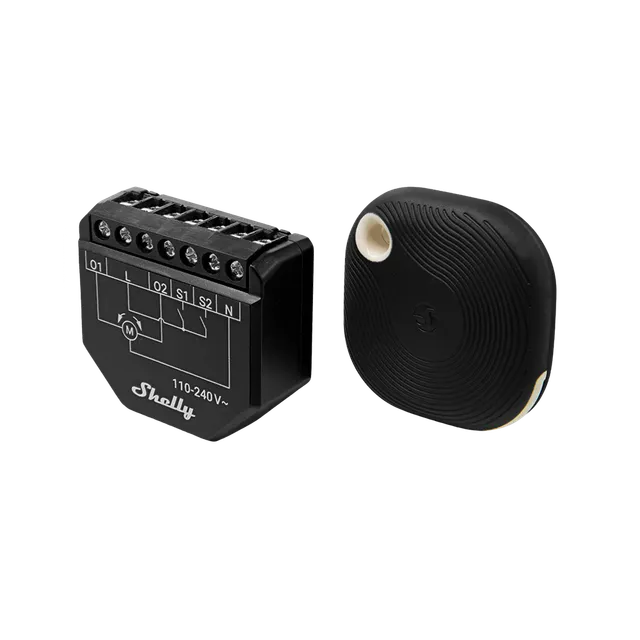 Shelly Shutter + BLU Button Tough1 pack volet connecté