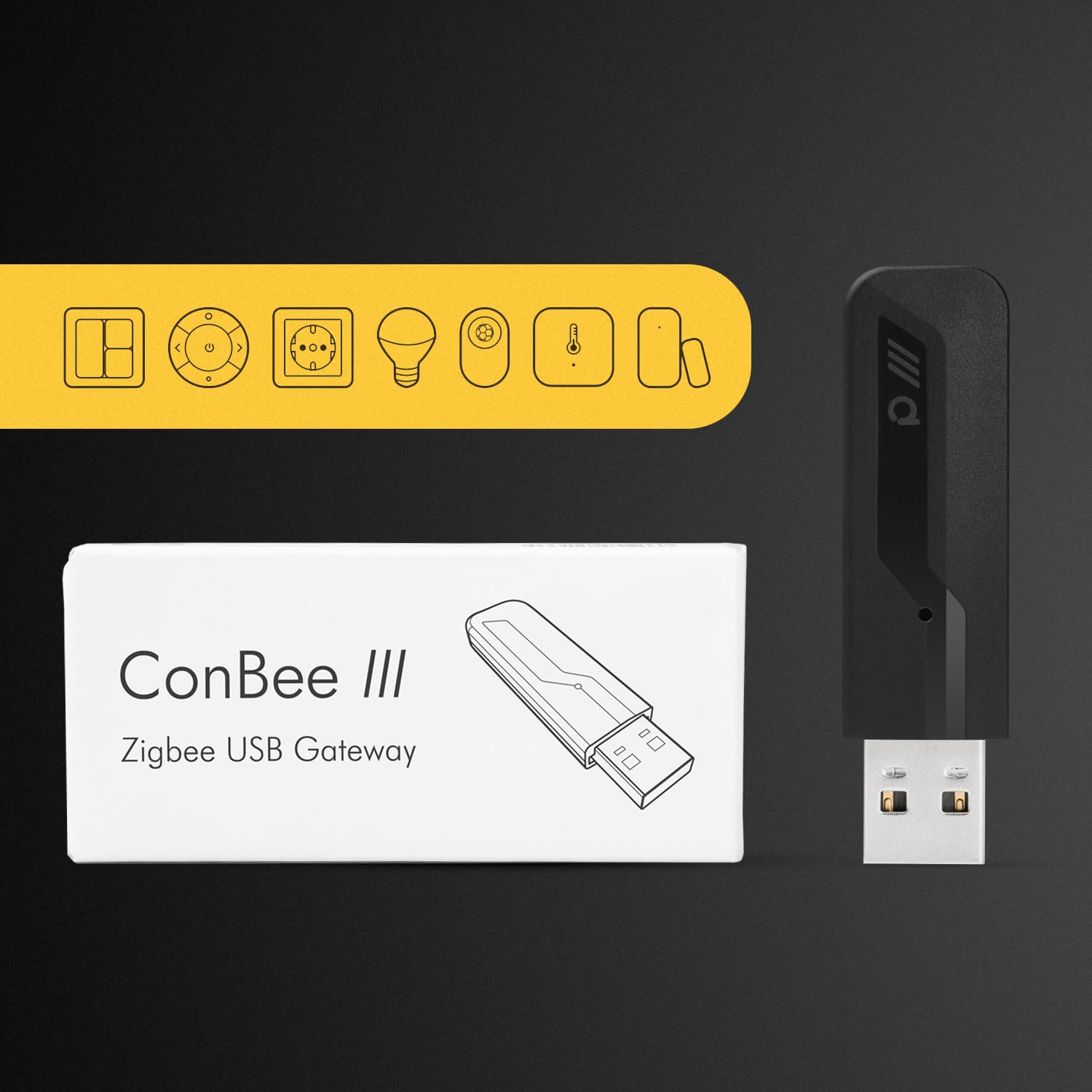 Phoscon ConBee 3 dongle USB Zigbee 3.0 Matter Thread
