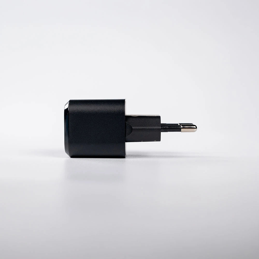 Shelly GaN chargeur 30W USB noir prise EU