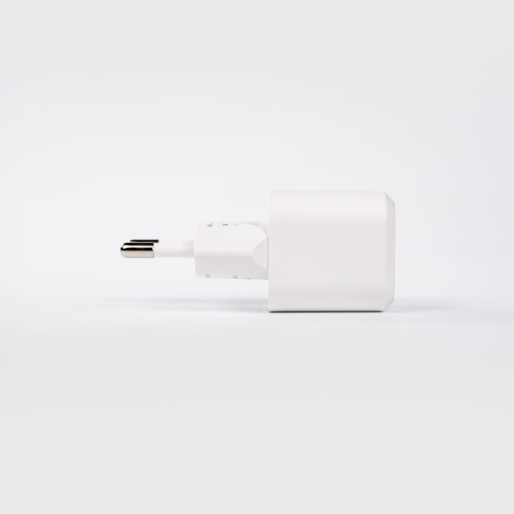 Shelly GaN Charger 30W chargeur blanc USB EU