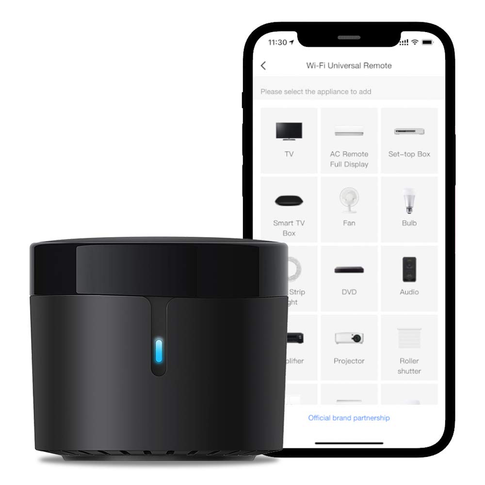 Broadlink RM4 Mini télécommande universelle IR WiFi Alexa